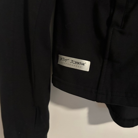Women’s black active jacket - Picture 2 of 3
